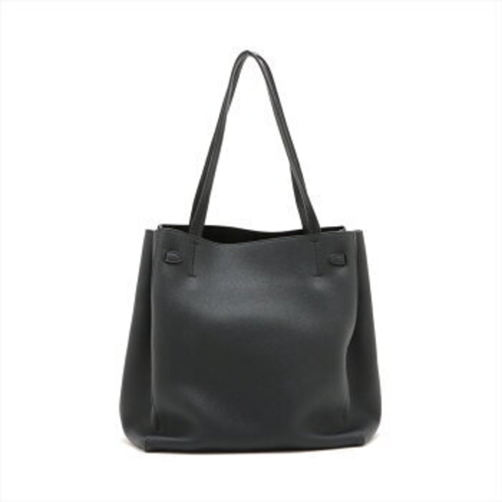 Celine Cabas Phantom leather tote bag shoulder black - Picture 2 of 11